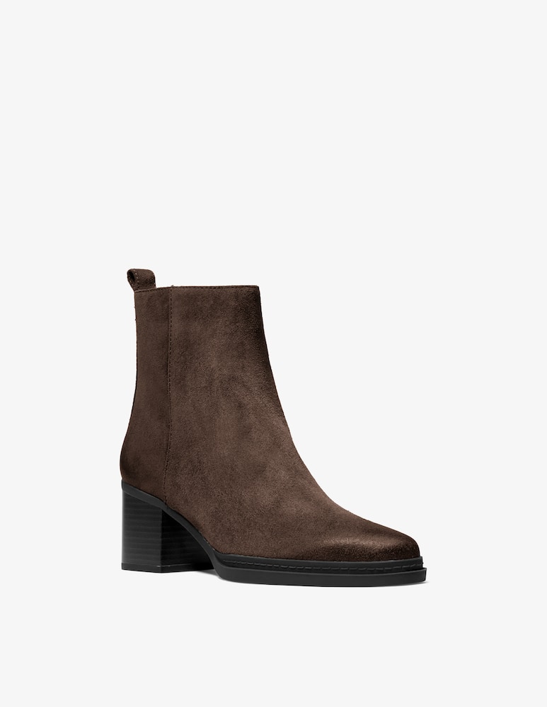 Michael Michael Kors Lex suede block heeled boots - picture 2 Michael Michael Kors Lex suede block heeled boots - picture 2