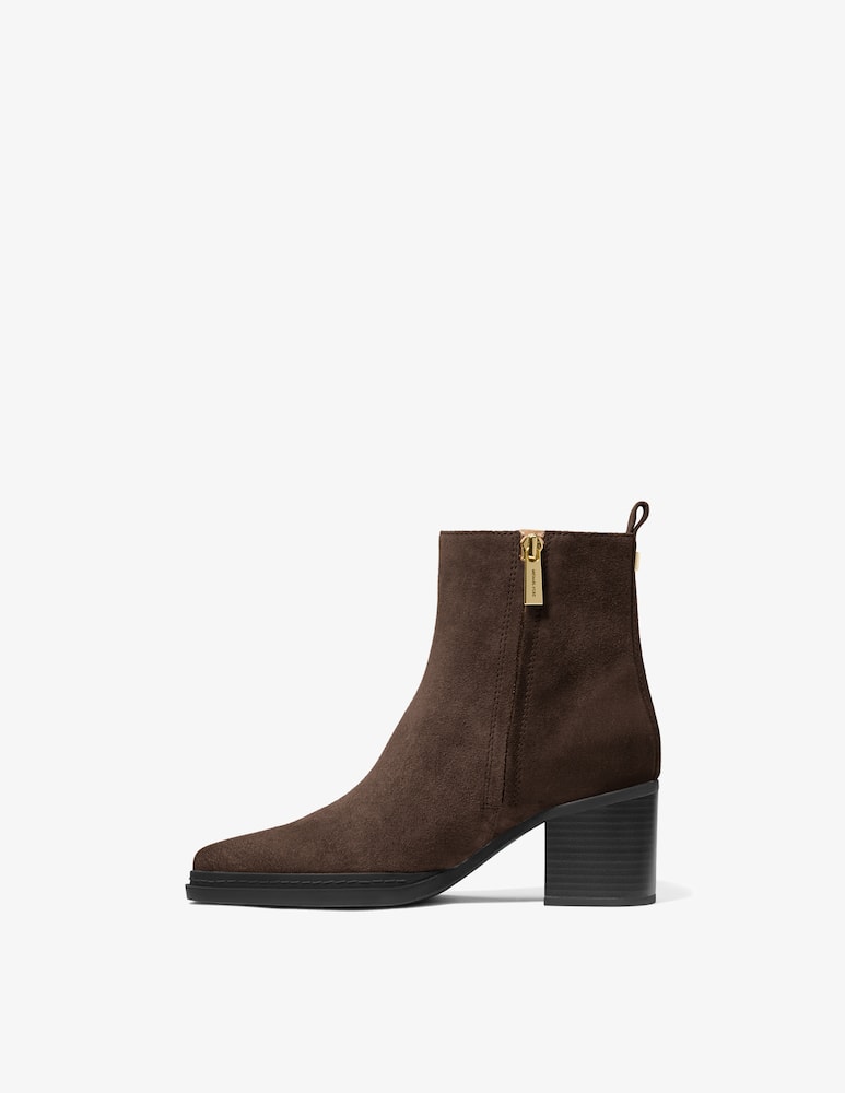 Michael Michael Kors Lex suede block heeled boots - picture 3 Michael Michael Kors Lex suede block heeled boots - picture 3