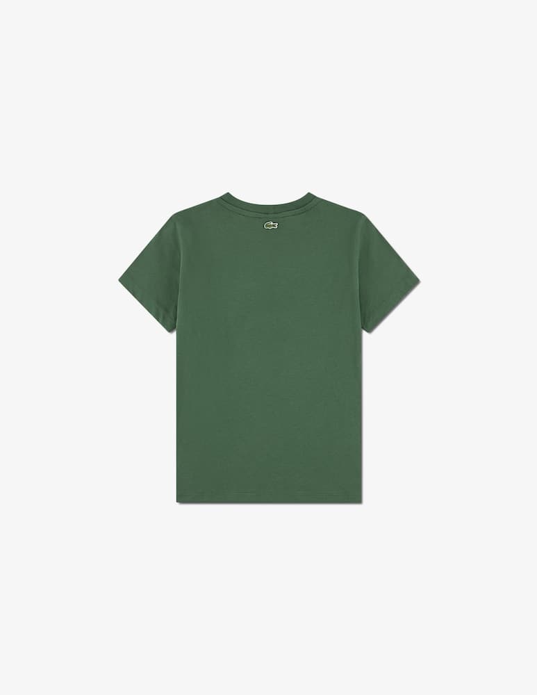 rinascente Lacoste Crocodile puff t-shirt