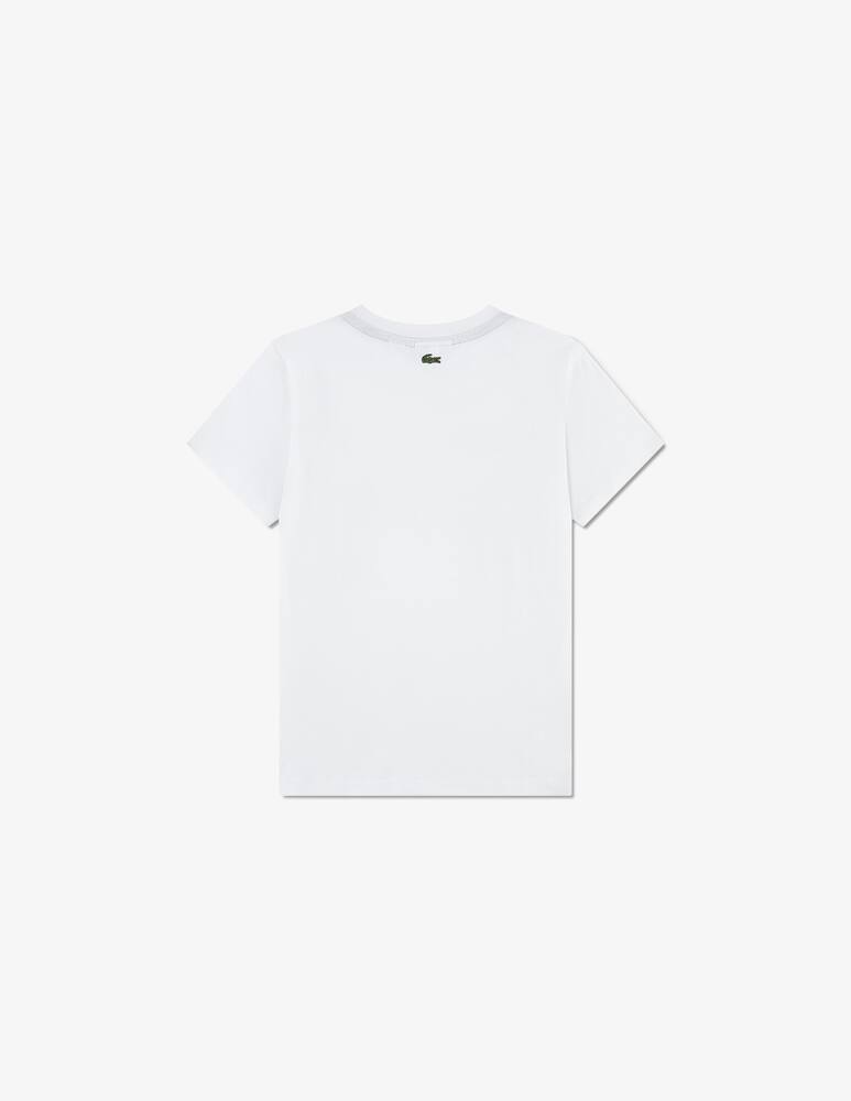 rinascente Lacoste Crocodile puff t-shirt
