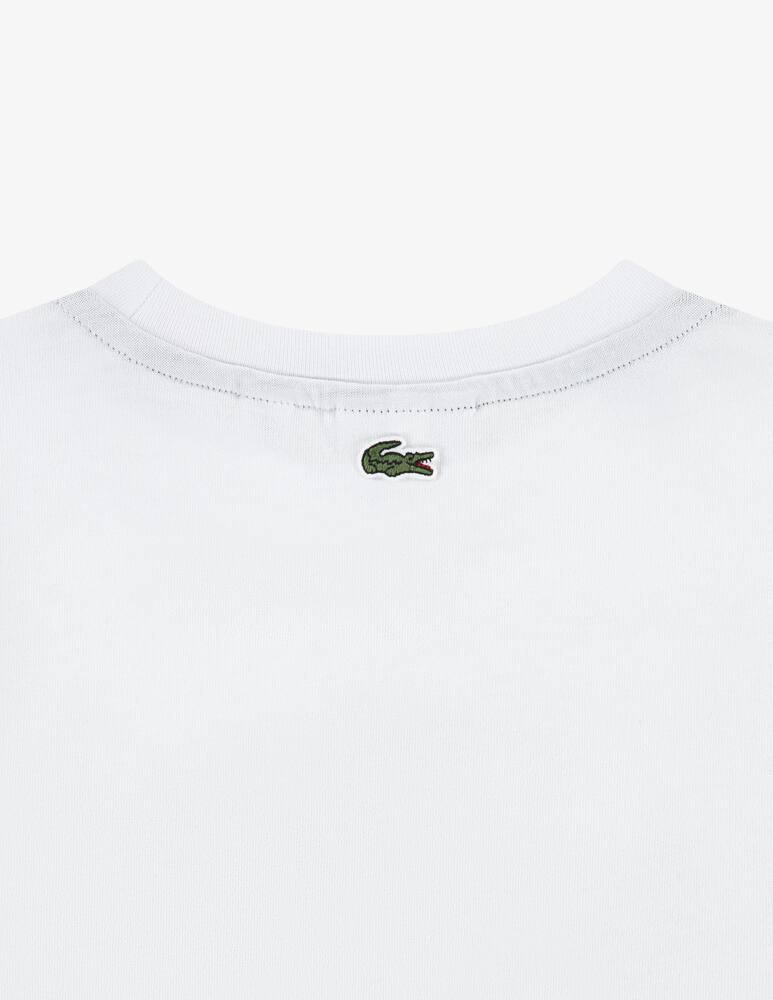 rinascente Lacoste Crocodile puff t-shirt
