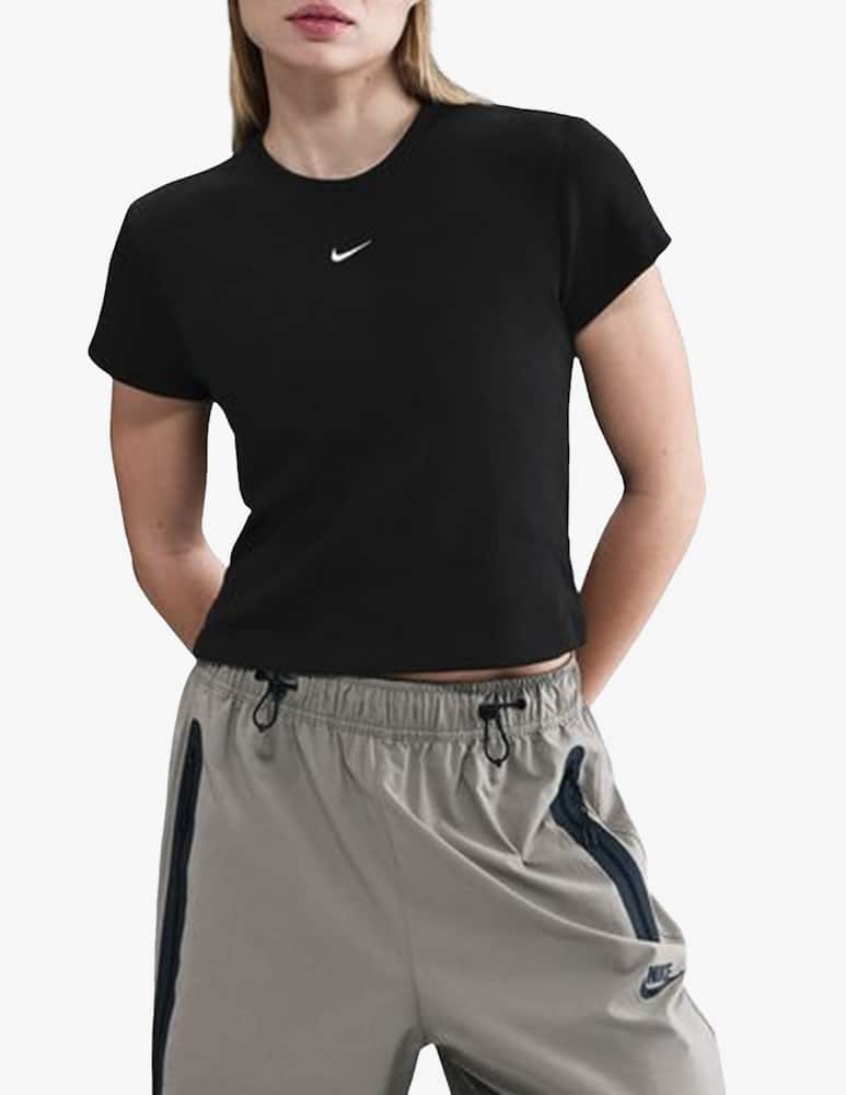 rinascente Nike Fitted ribbed short sleeve top