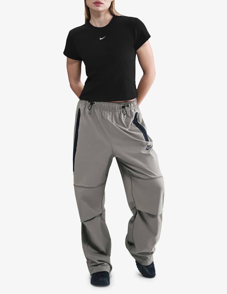 rinascente Nike Fitted ribbed short sleeve top