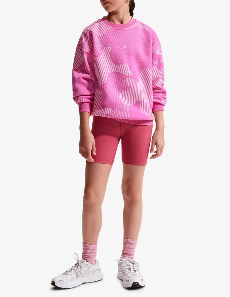 rinascente Nike Pattern fleece crew sweatshirt