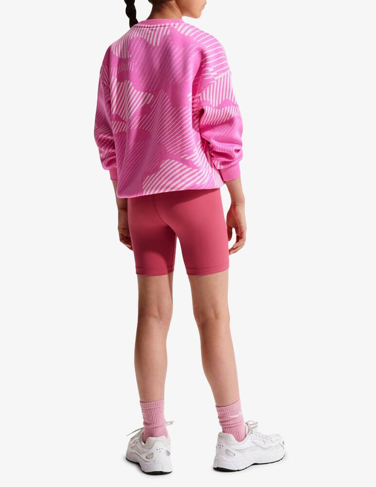 rinascente Nike Pattern fleece crew sweatshirt