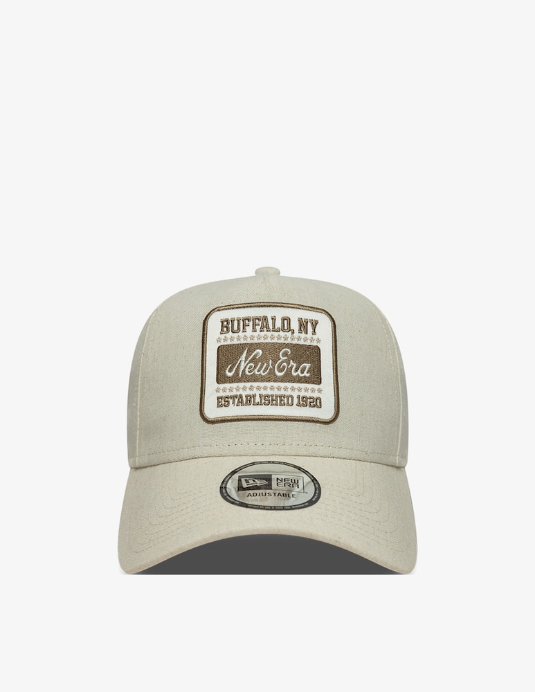 rinascente New Era Cappellino in lino con patch New Era