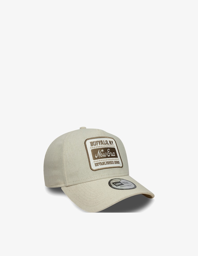 rinascente New Era Cappellino in lino con patch New Era