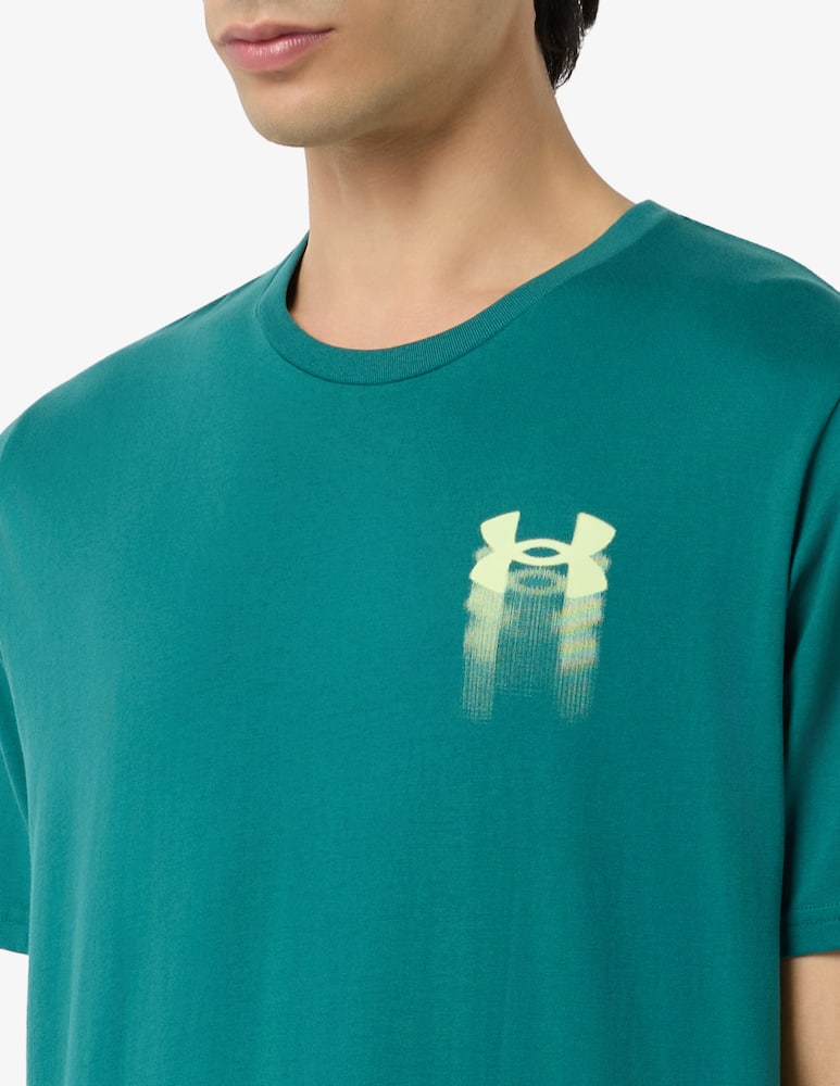 rinascente Under Armour T-shirt cotone logo sfocato