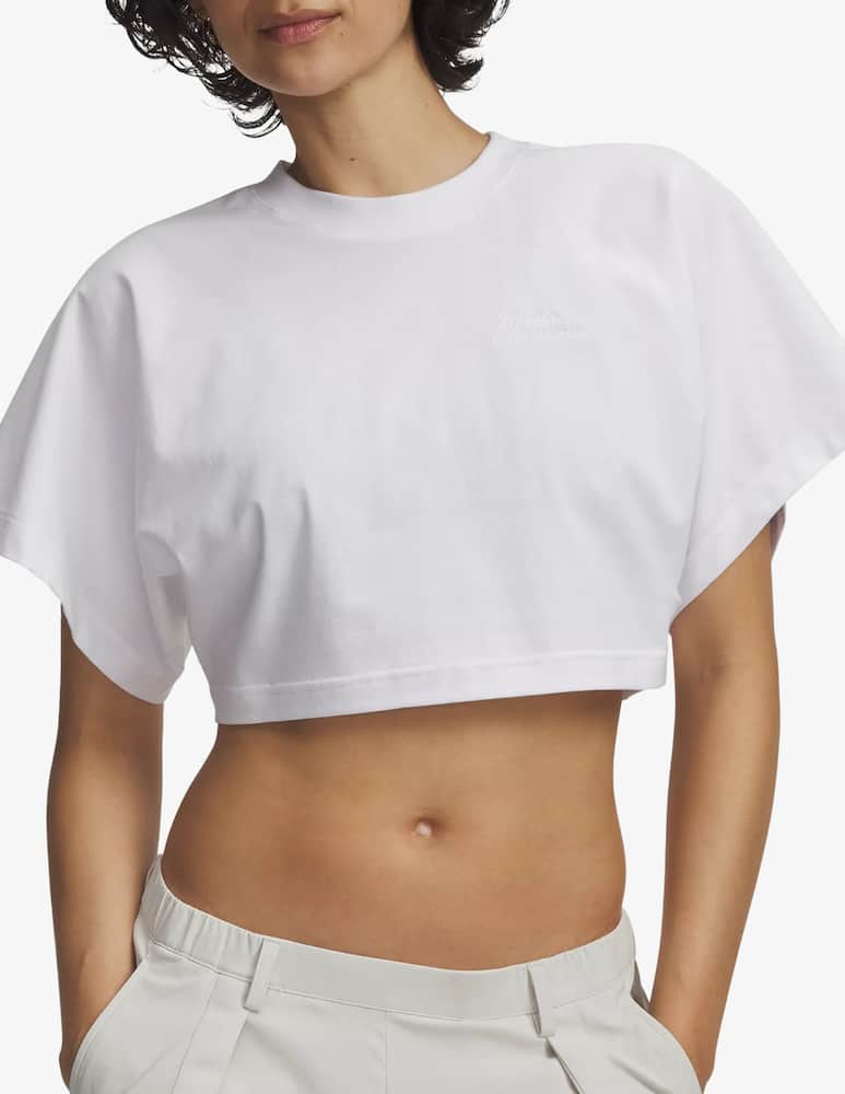 rinascente Under Armour Cropped script t-shirt