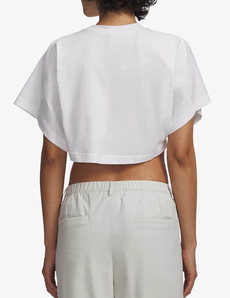 rinascente Under Armour Cropped script t-shirt