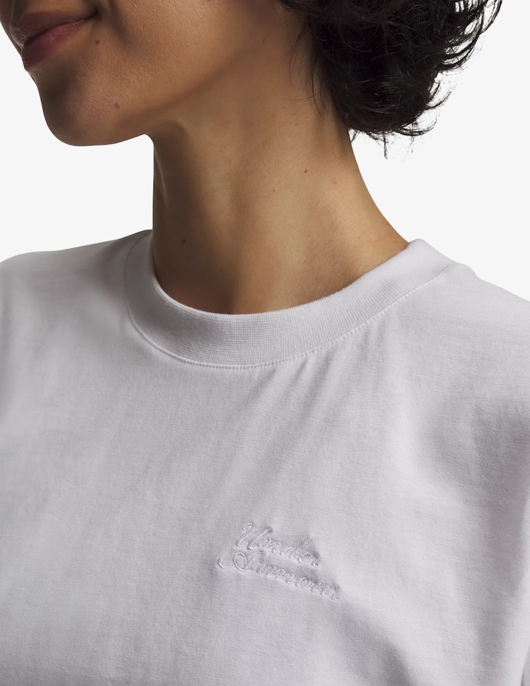 rinascente Under Armour Cropped script t-shirt