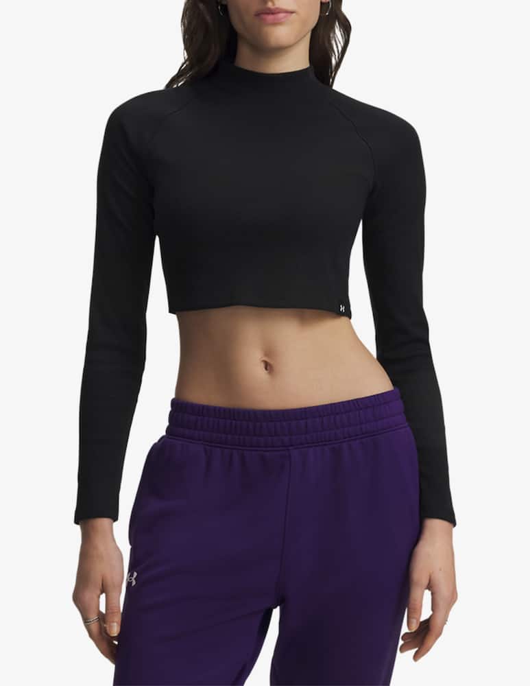 Under Armour Maglia crop a coste leggere - immagine 1 Under Armour Maglia crop a coste leggere - immagine 1