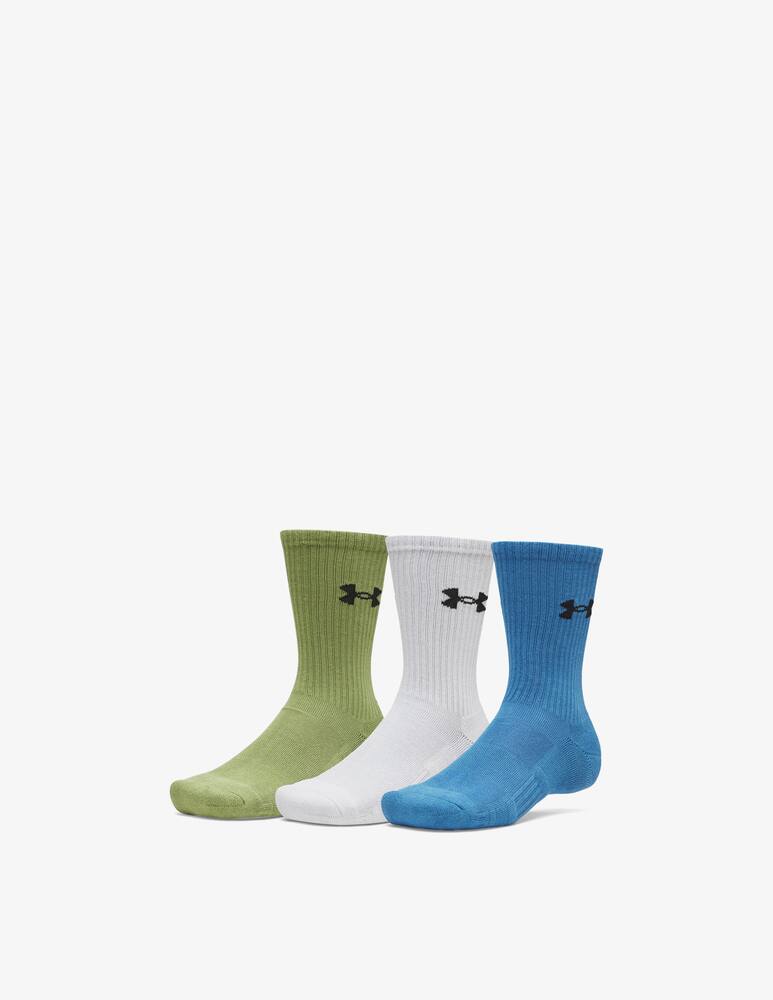 rinascente Under Armour 3 Pack calze crew in cotone