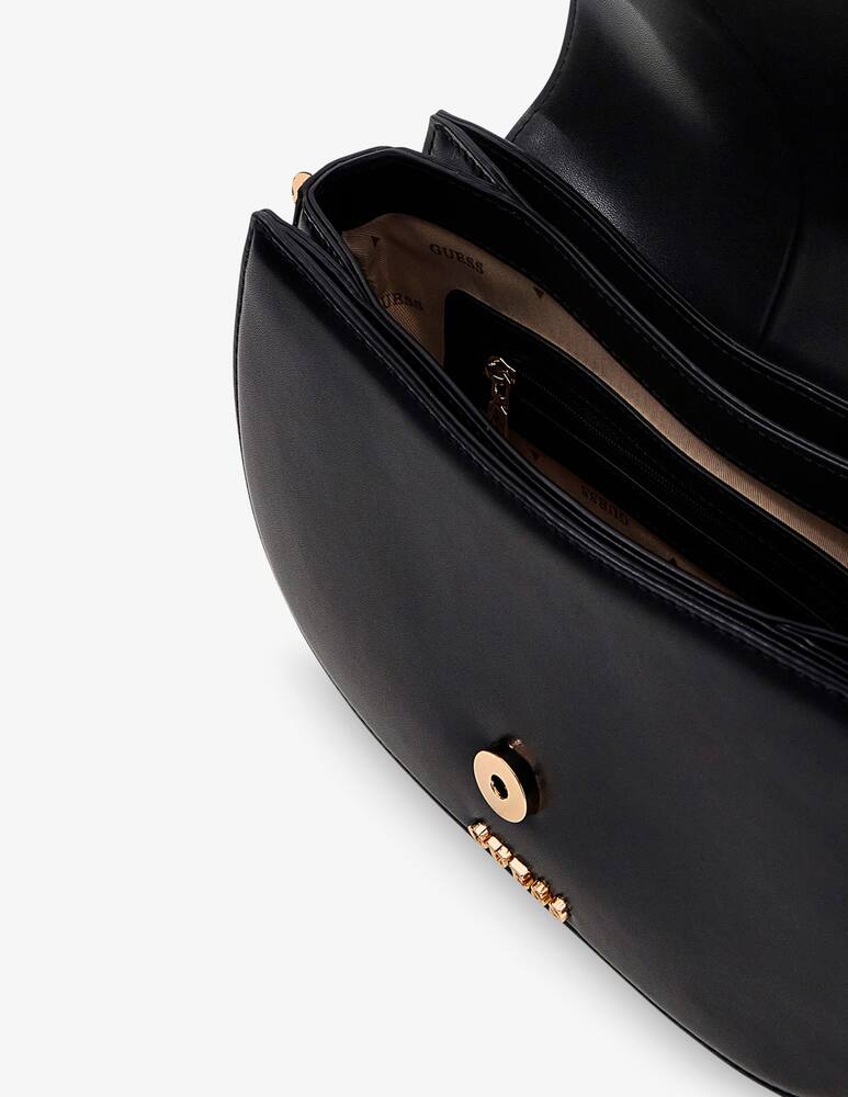 rinascente Guess Carrie flap shoulder bag