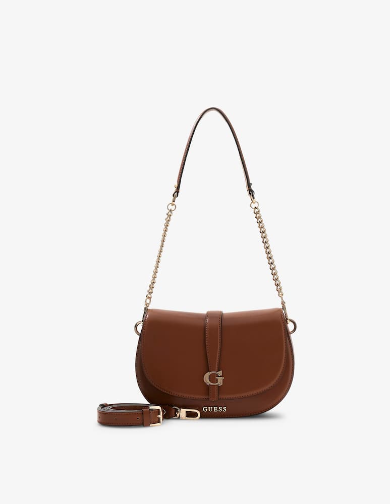 rinascente Guess Carrie flap crossbody bag