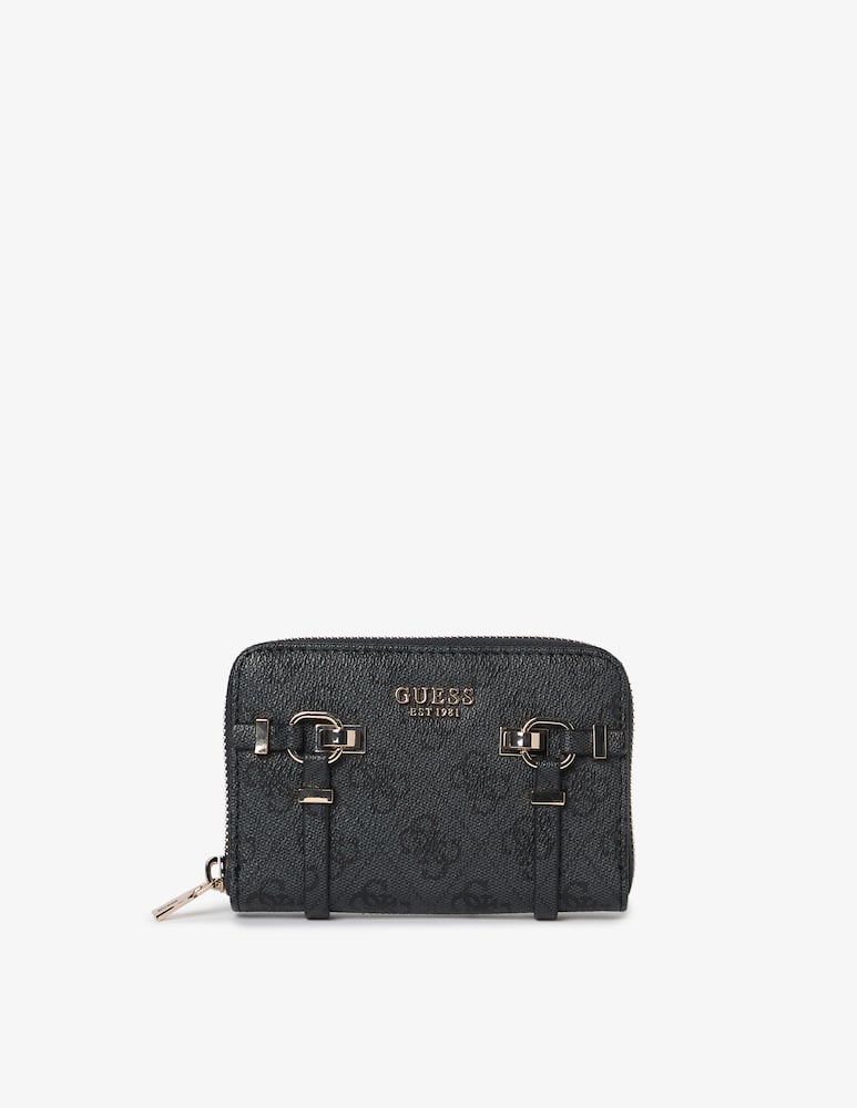 rinascente Guess Leona logo ziparound wallet