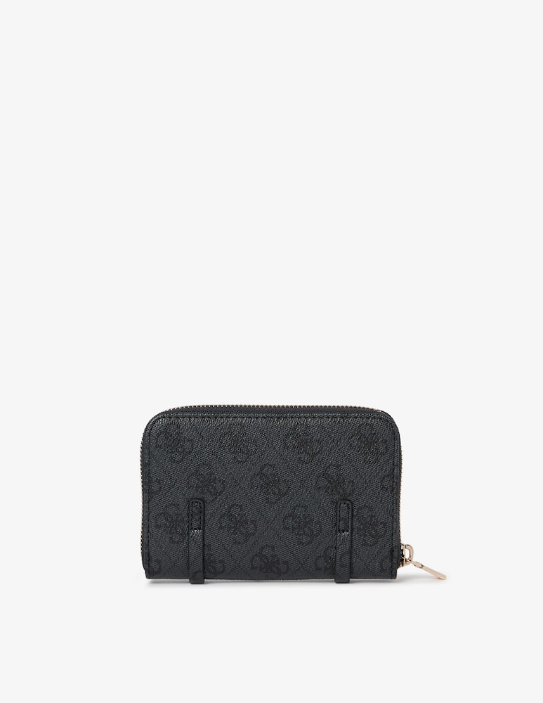 rinascente Guess Leona logo ziparound wallet