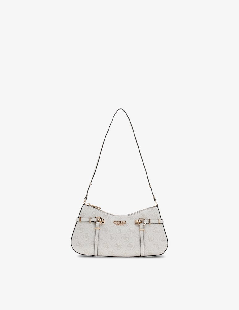 rinascente Guess Leona logo shoulder bag