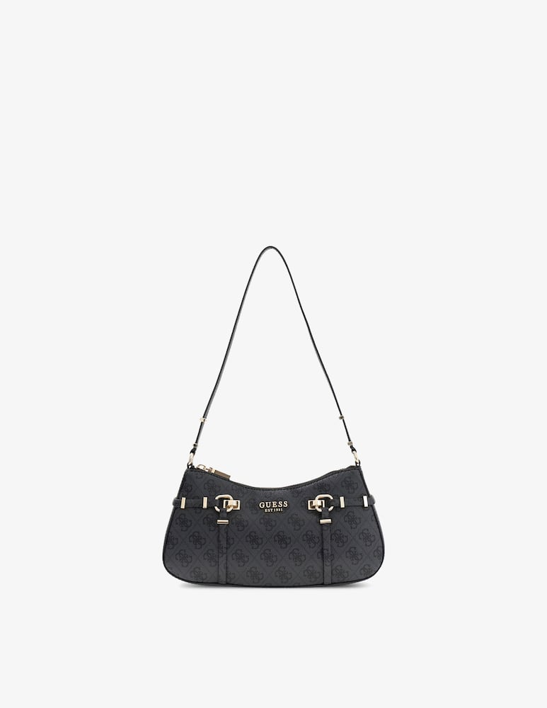 rinascente Guess Leona logo shoulder bag