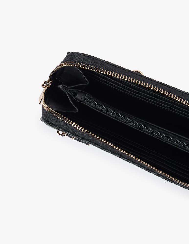 rinascente Guess Leona logo ziparound wallet