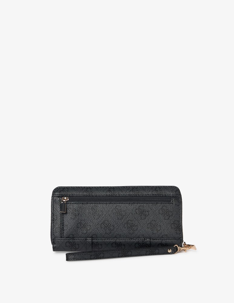 rinascente Guess Leona logo ziparound wallet