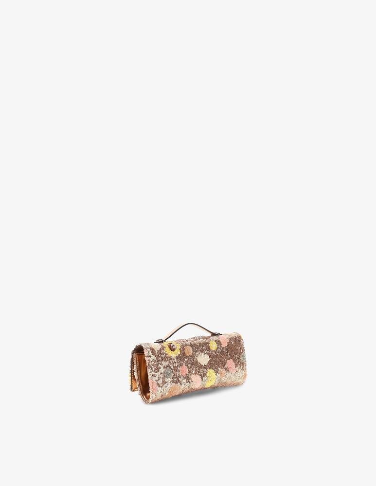 rinascente Guess Tasmin sequin handle clutch