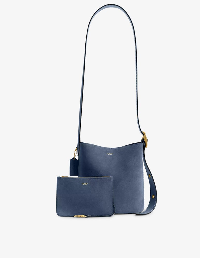 rinascente COACH Borsa a secchiello in suede Bleecker 21