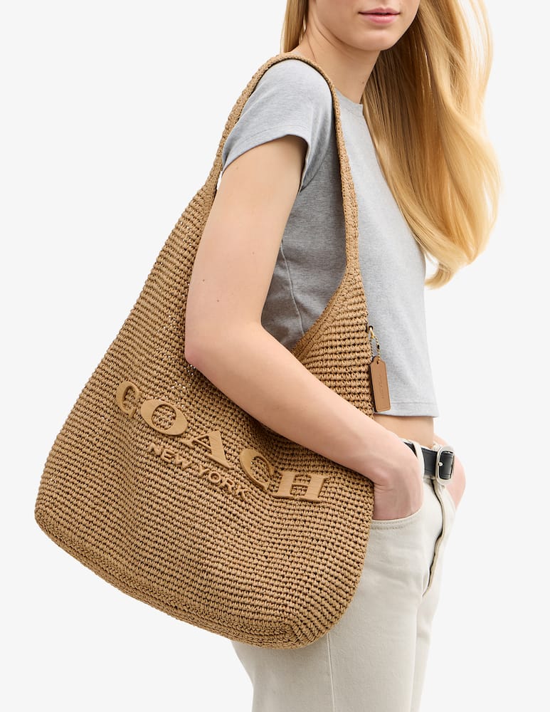 rinascente COACH Refined weave Brooklyn shoulder bag