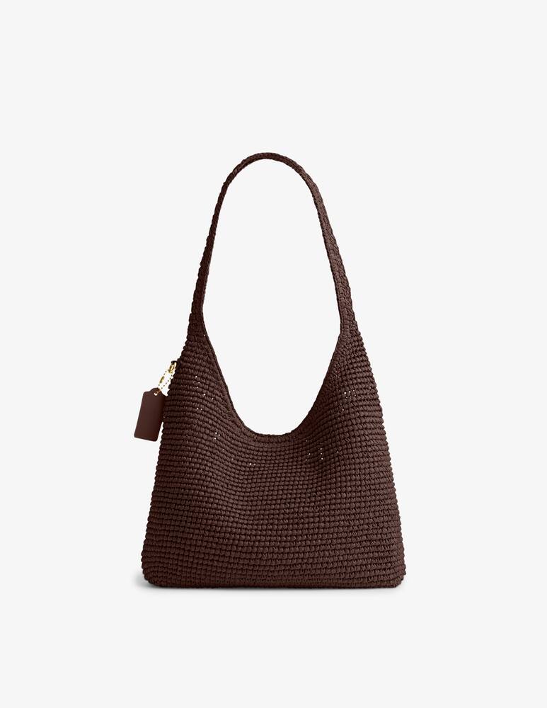rinascente COACH Straw Brooklyn shoulder bag