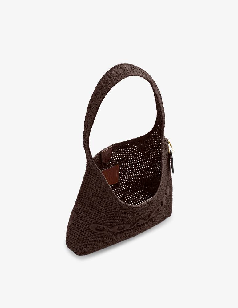rinascente COACH Straw Brooklyn shoulder bag