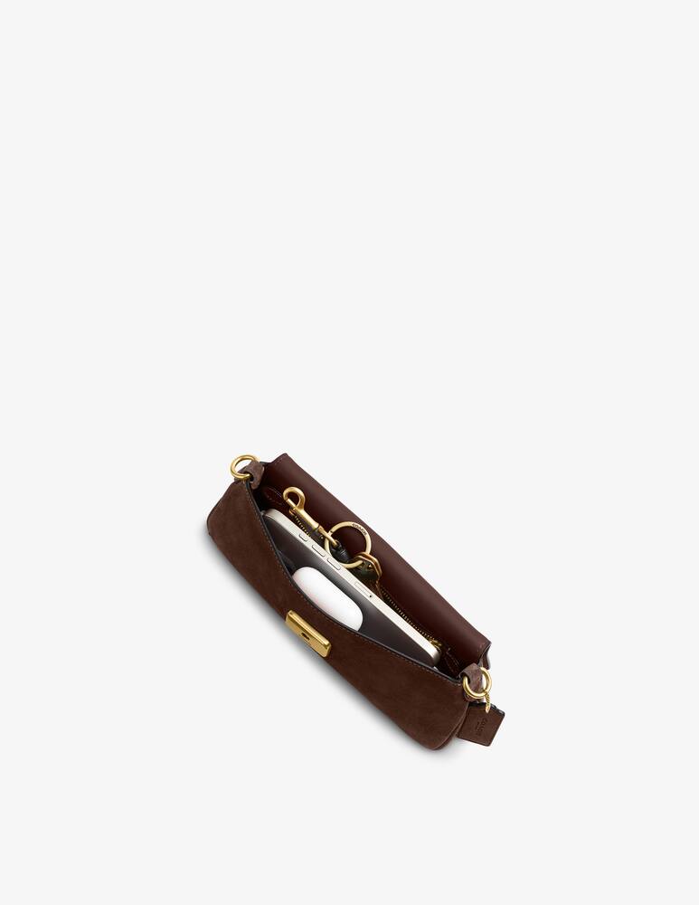 rinascente COACH Shoulder bag in suede Jet