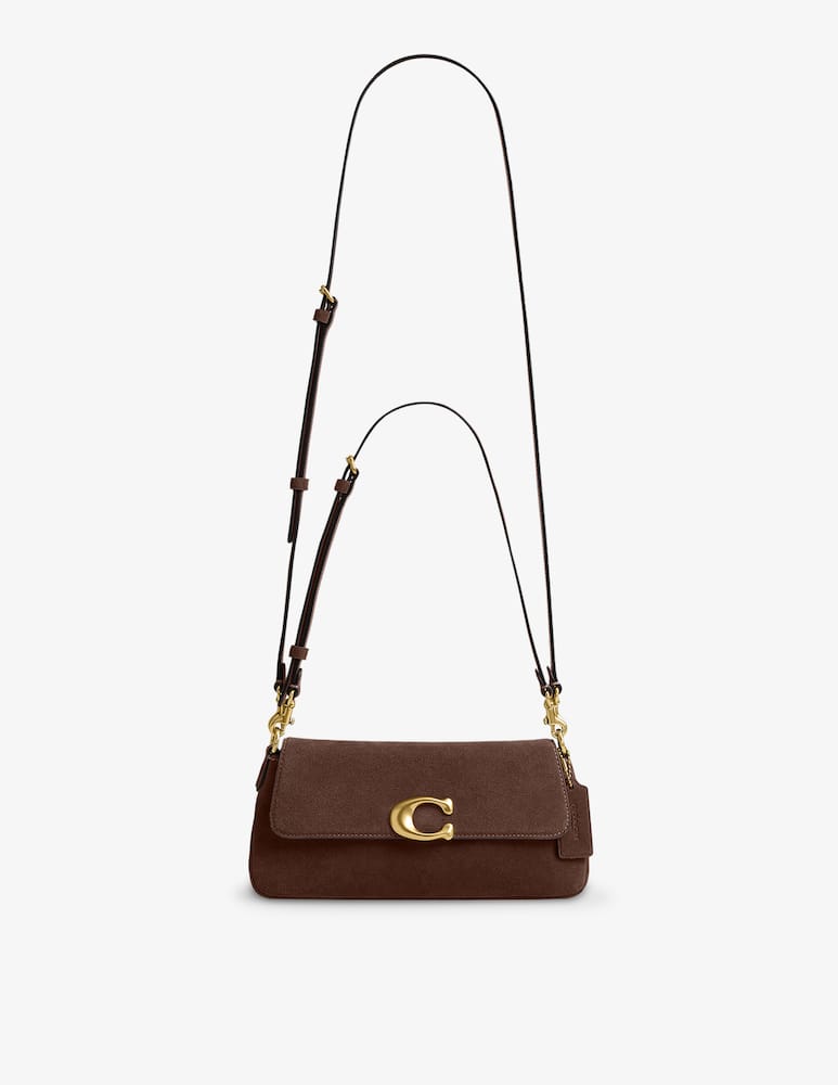 rinascente COACH Shoulder bag in suede Jet