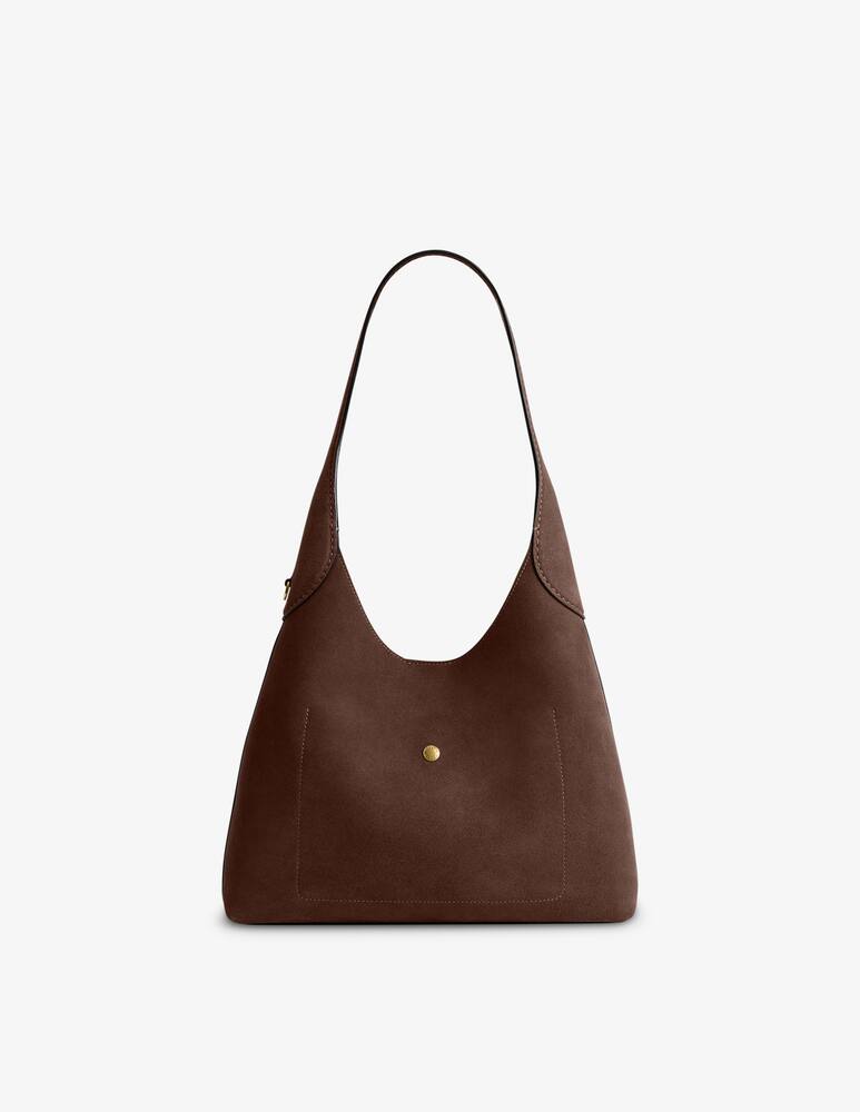 rinascente COACH Brooklyn 28 suede shoulder bag