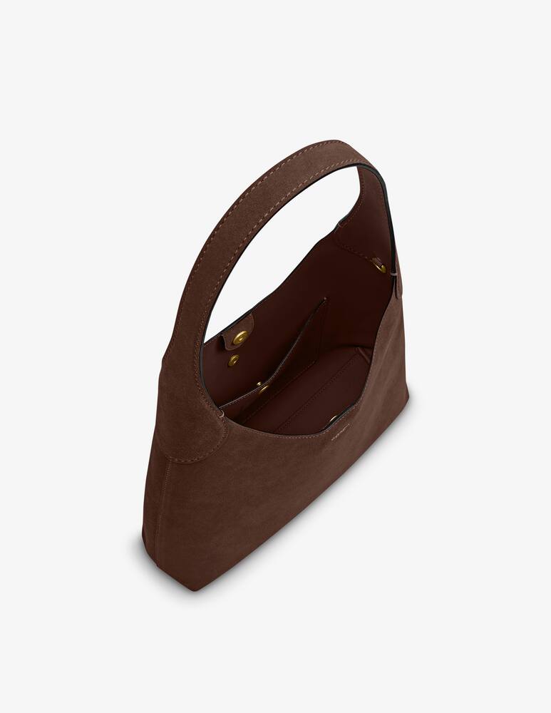 rinascente COACH Brooklyn 28 suede shoulder bag
