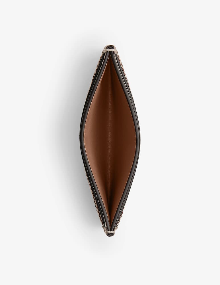 COACH Portacarte crcystal jacquard signature - immagine 2