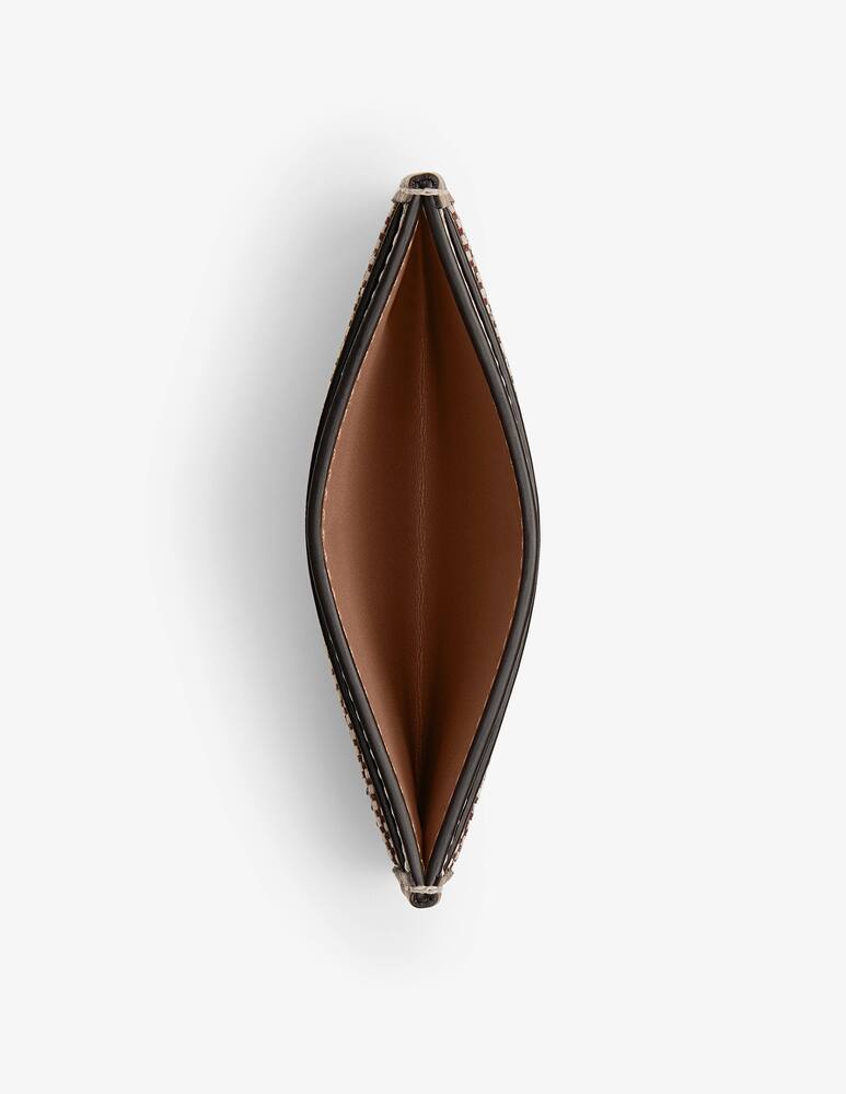 rinascente COACH Portacarte crcystal jacquard signature