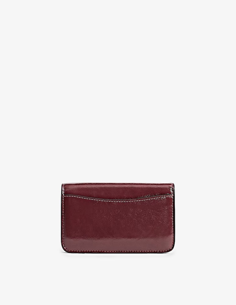 COACH Glazed leather slim card holder - picture 2