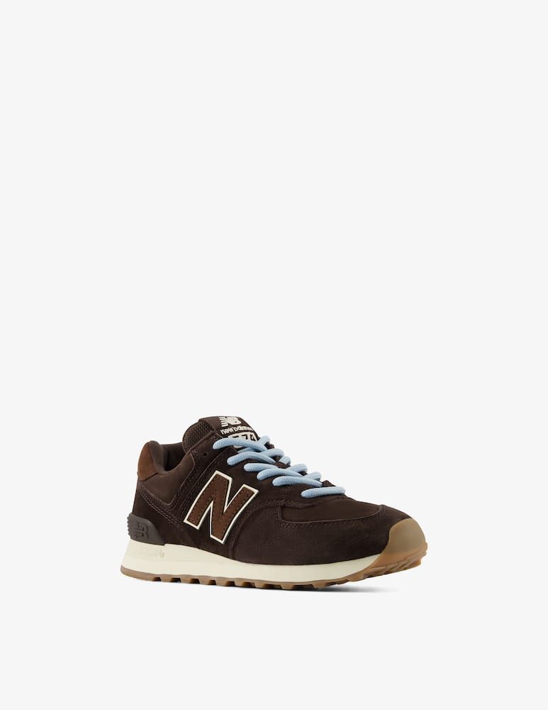 New Balance Sneakers in suede 574 - immagine 2