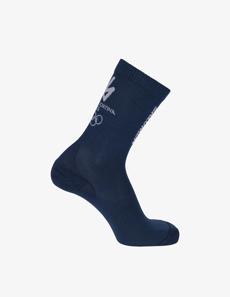 Salomon Socks gold gradient crew - picture 1 Salomon Socks gold gradient crew - picture 1