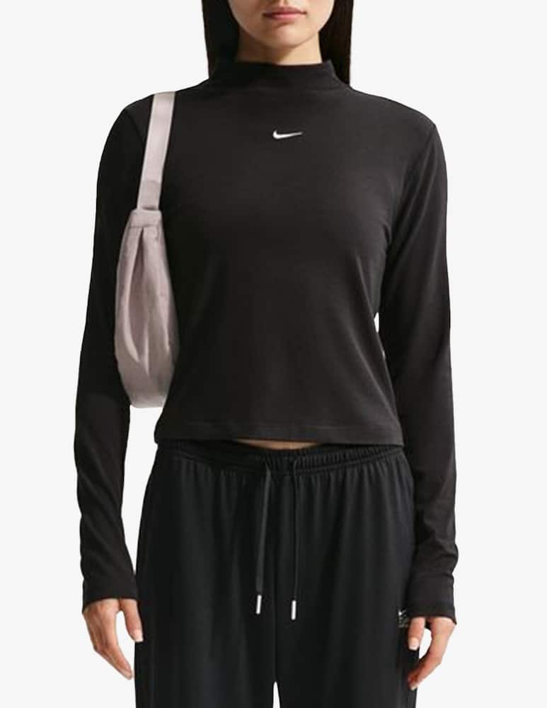 rinascente Nike T-shirt slim fit a manica lunga con collo alto