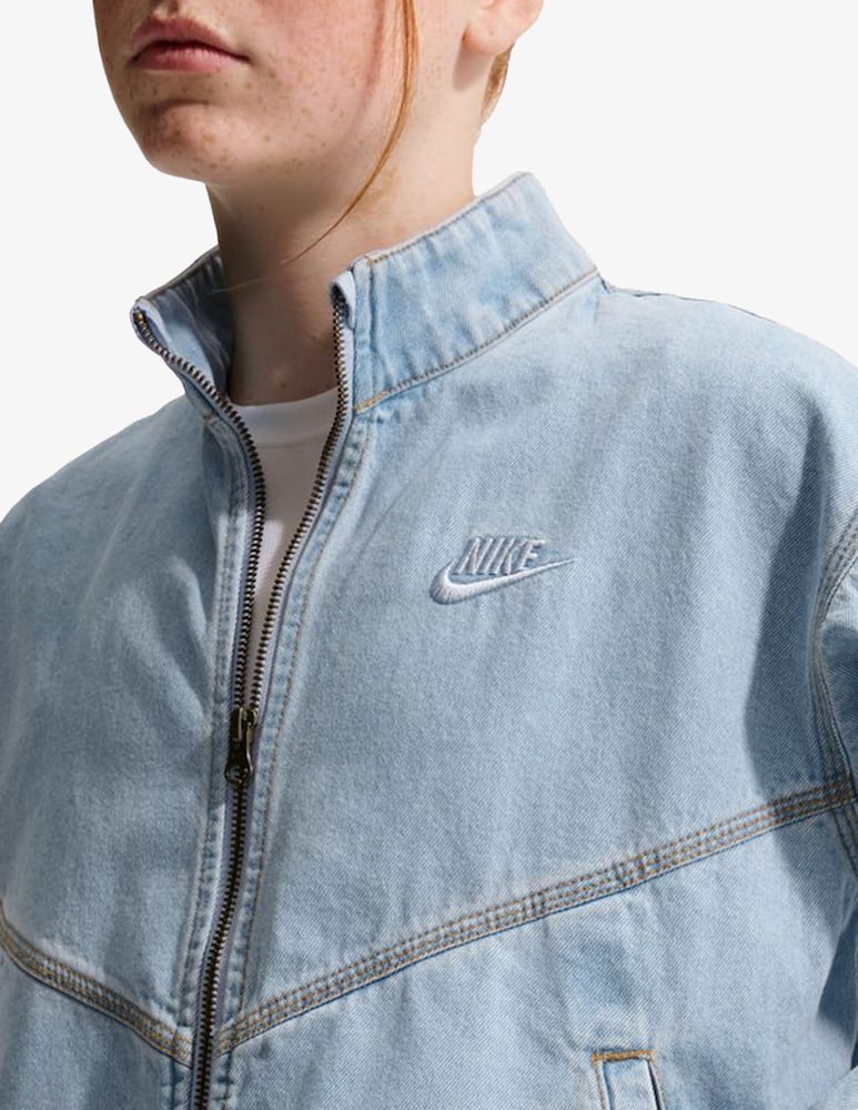 rinascente Nike Denim zip jacket