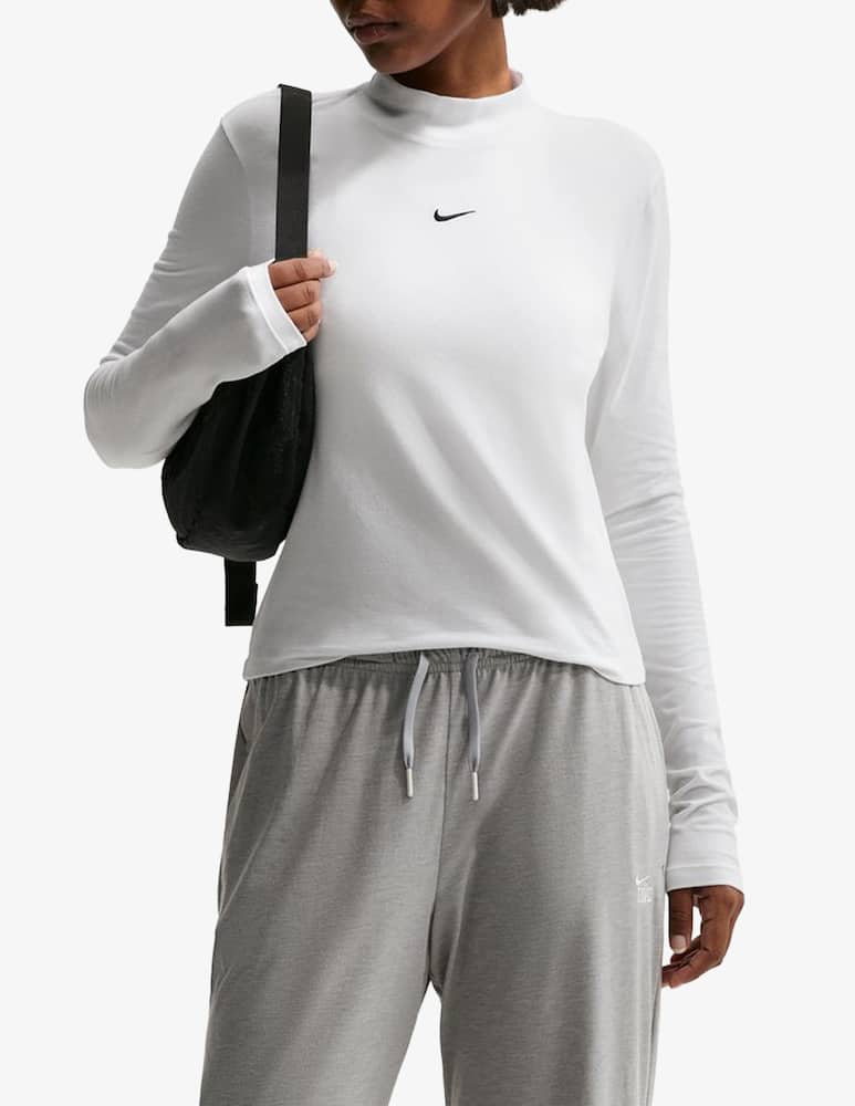rinascente Nike Slim Fit long-sleeve t-shirt with a high collar