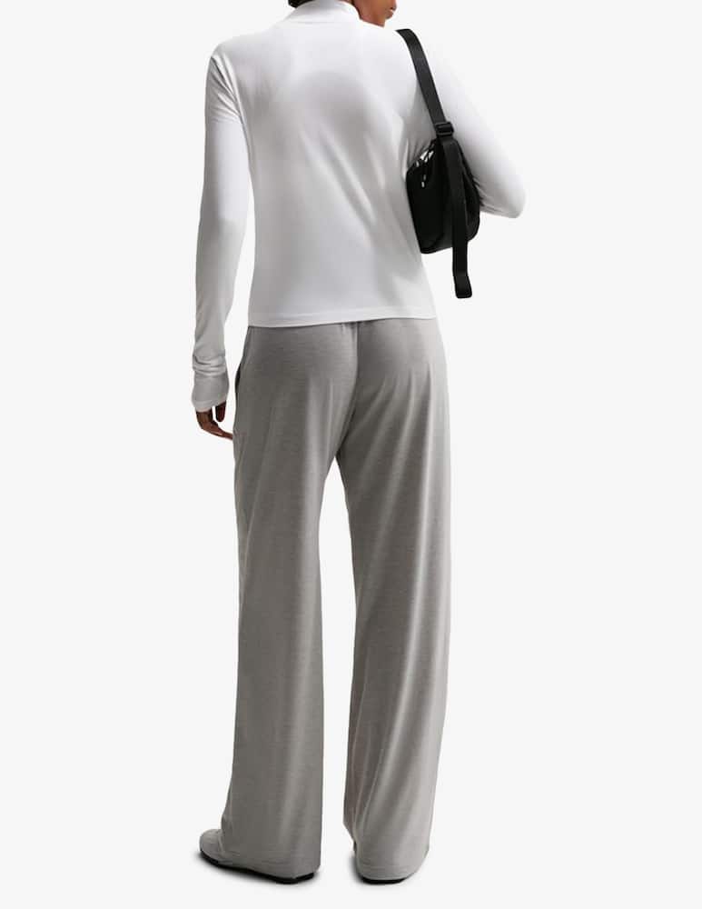 rinascente Nike Slim Fit long-sleeve t-shirt with a high collar