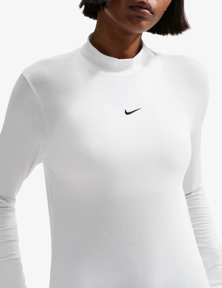 rinascente Nike Slim Fit long-sleeve t-shirt with a high collar