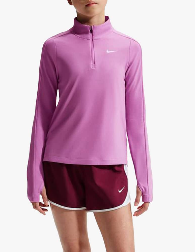 rinascente Nike Felpa running mezza zip