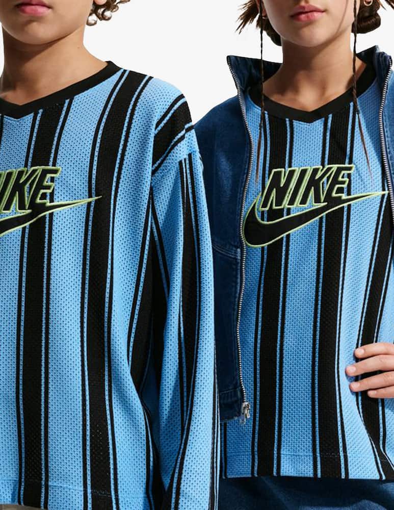 Nike Mesh striped long sleeve jersey top - picture 2 Nike Mesh striped long sleeve jersey top - picture 2