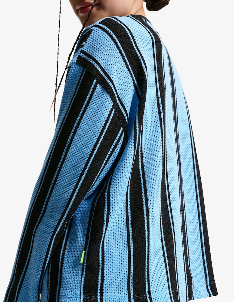 Nike Mesh striped long sleeve jersey top - picture 4 Nike Mesh striped long sleeve jersey top - picture 4