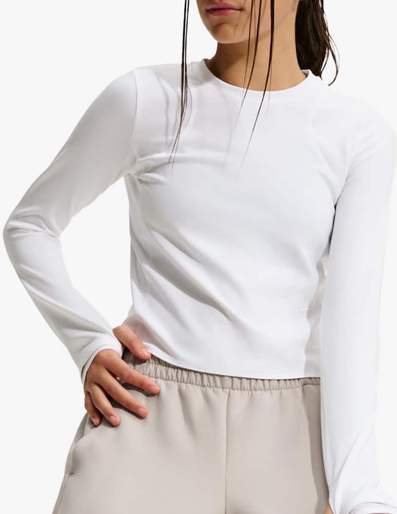 rinascente Nike Top manica lunga a costine