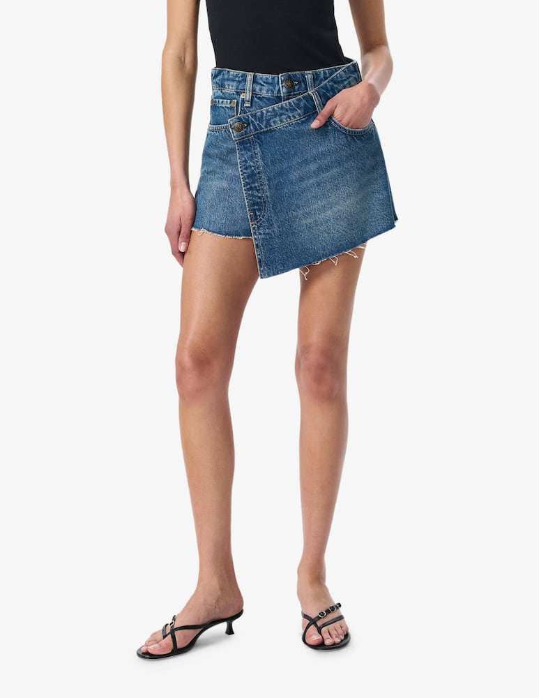 rinascente Rag & Bone Belina denim skort
