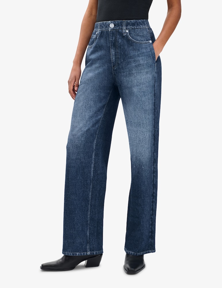 rinascente Rag & Bone Miramar terry wide-leg jeans